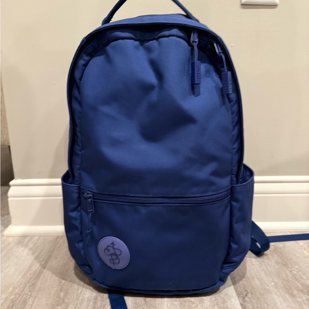 Navy Blue Durable Backpack with Adjustable Straps